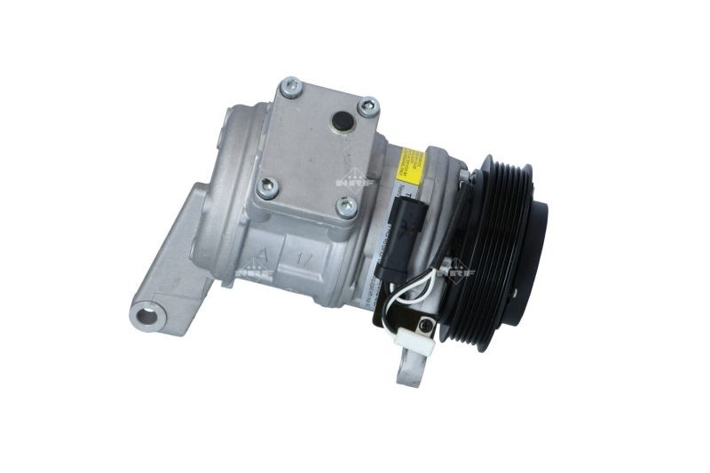 NRF 32092 Air conditioner compressor 10PA17J, 12V, PAG 46, with PAG compressor oil, with seal ring