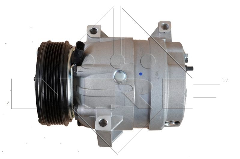 NRF 32102 Air conditioning compressor V5, 12V, PAG 150, with PAG compressor oil, with seal ring