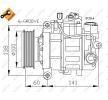 Klimakompressor 4F0260805AL NRF 32263