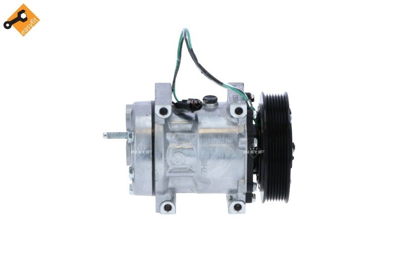 NRF 32477 Air conditioner compressor SD7H15, 24V, PAG 46, with PAG compressor oil, with seal ring