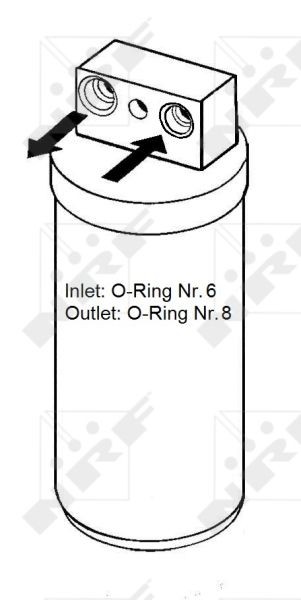 OEM-quality NRF 33076 Air conditioning drier