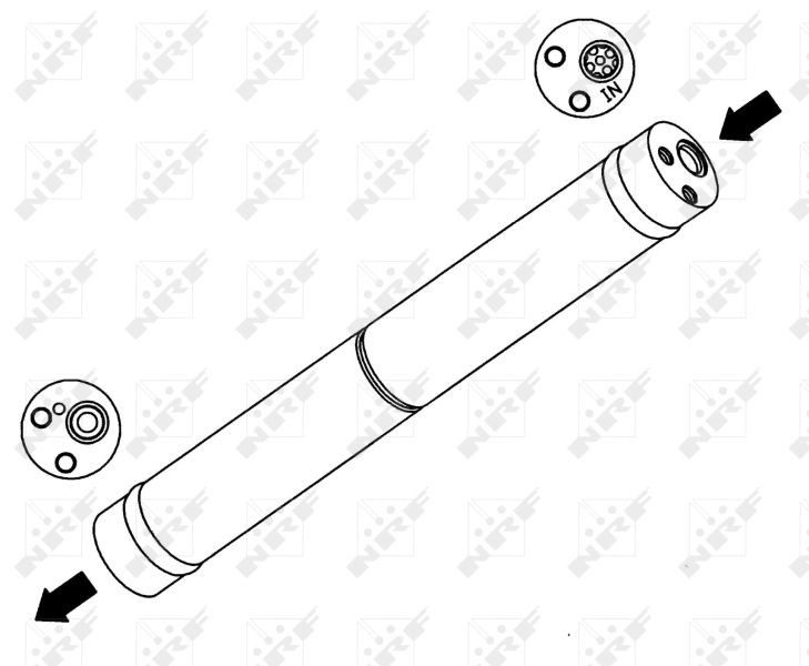 NRF Receiver drier VW Polo Variant new 33141