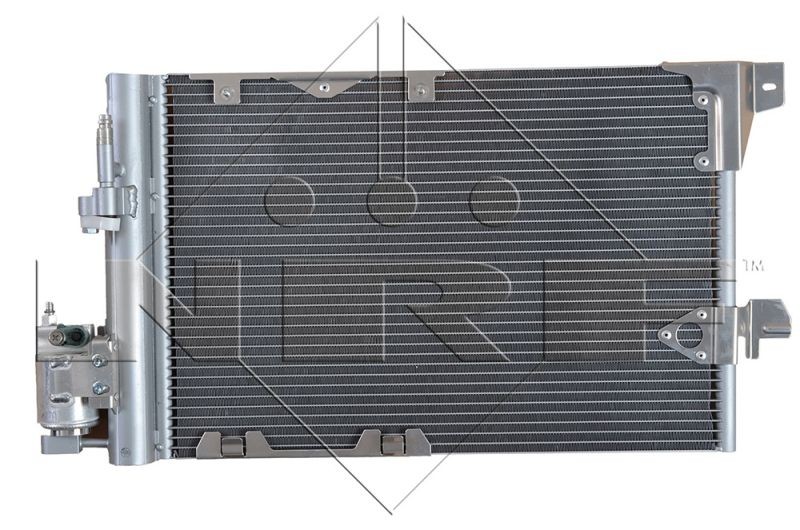 Opel ZAFIRA Air conditioning parts - Air conditioning condenser NRF 35301