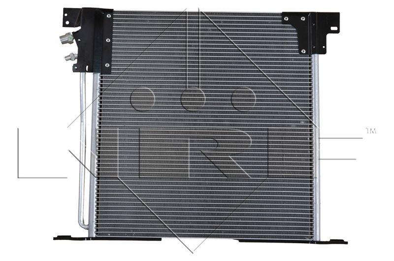 Great value for money - NRF Air conditioning condenser 35305