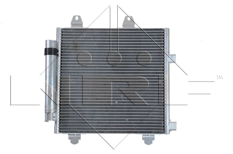 NRF Quality Grade: Easy Fit, EASY FIT 35778 Air conditioning condenser with dryer, with seal ring, 14,4mm, 11mm, Aluminium, 360mm
