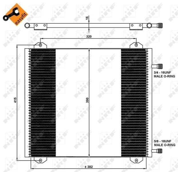 NRF 35785 Air conditioning condenser RENAULT experience and price