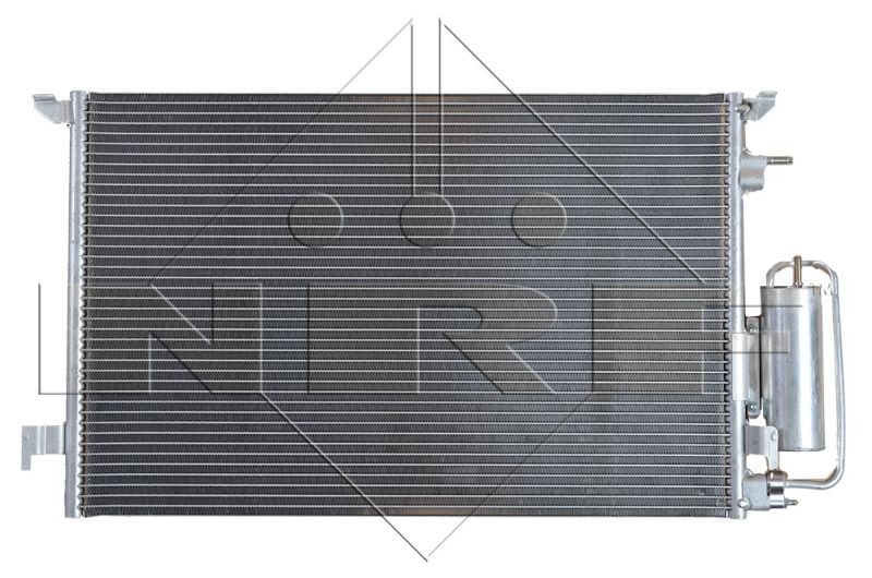 NRF Quality Grade: Easy Fit, EASY FIT 35929 Air conditioning condenser with gaskets/seals, with dryer, 11,8mm, 8,6mm, Aluminium, 610mm