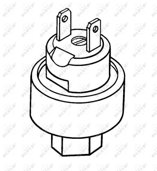 OEM-quality NRF 38904 Pressure switch, air conditioning