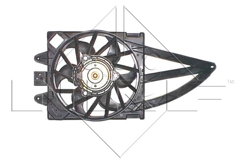 NRF 47240 Fan, radiator 51732069