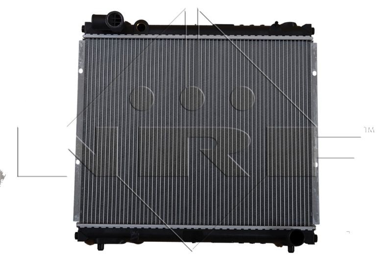Radiator NRF Aluminium, 534 x 438 x 36 mm, Brazed cooling fins - 50433