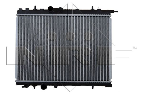 NRF EASY FIT 50440 Engine radiator Aluminium, 537 x 377 x 26 mm, with mounting parts, Brazed cooling fins