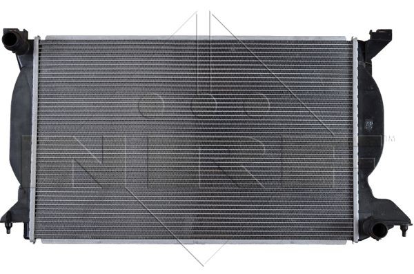 NRF EASY FIT 50540 Engine radiator Aluminium, 632 x 398 x 32 mm, with seal ring, Brazed cooling fins