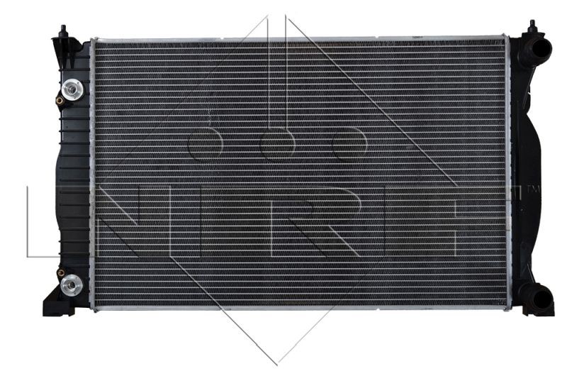 NRF 50543 Engine radiator Aluminium, 630 x 408 x 26 mm, Brazed cooling fins