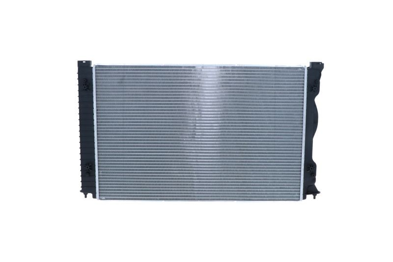 NRF 50597 Engine radiator Aluminium, 677 x 448 x 32 mm, with seal ring, Brazed cooling fins