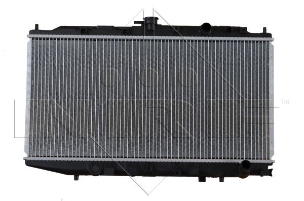 NRF 506728 Engine radiator Aluminium, 658 x 325 x 16 mm, Brazed cooling fins