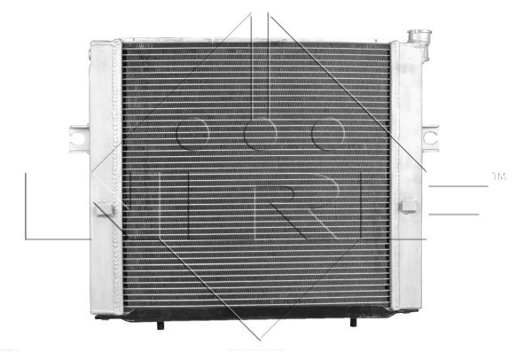 NRF 507567 Engine radiator Aluminium, 450 x 448 x 48 mm, Brazed cooling fins