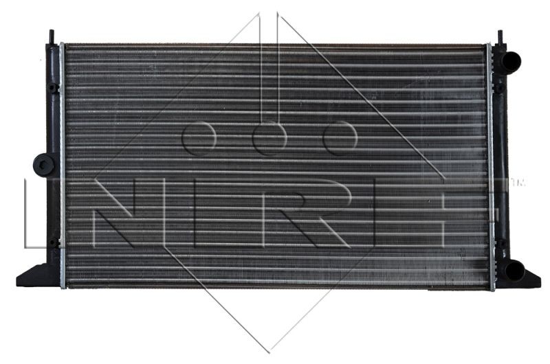NRF 509522 Engine radiator Aluminium, 646 x 378 x 34 mm, Mechanically jointed cooling fins