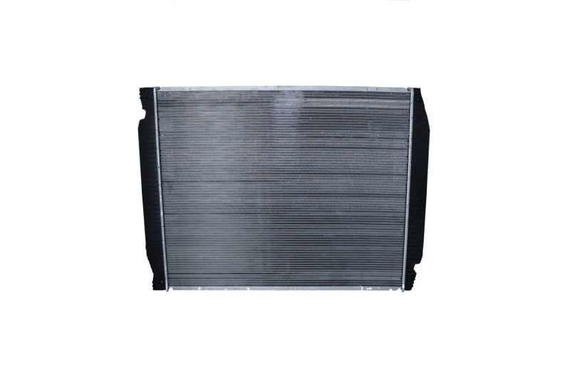 NRF 509568 Engine radiator Aluminium, 900 x 773 x 42 mm, without frame, with mounting parts, Brazed cooling fins