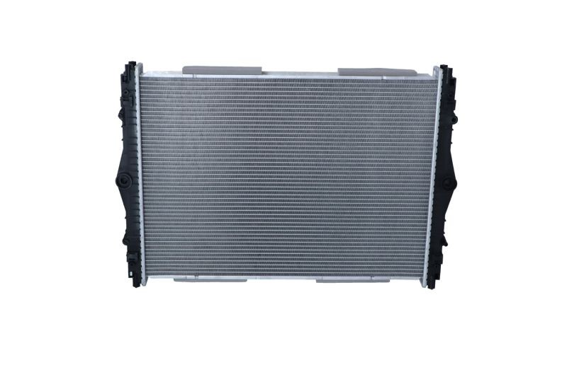 NRF 509745 Engine radiator Aluminium, 750 x 537 x 56 mm, without frame, Brazed cooling fins