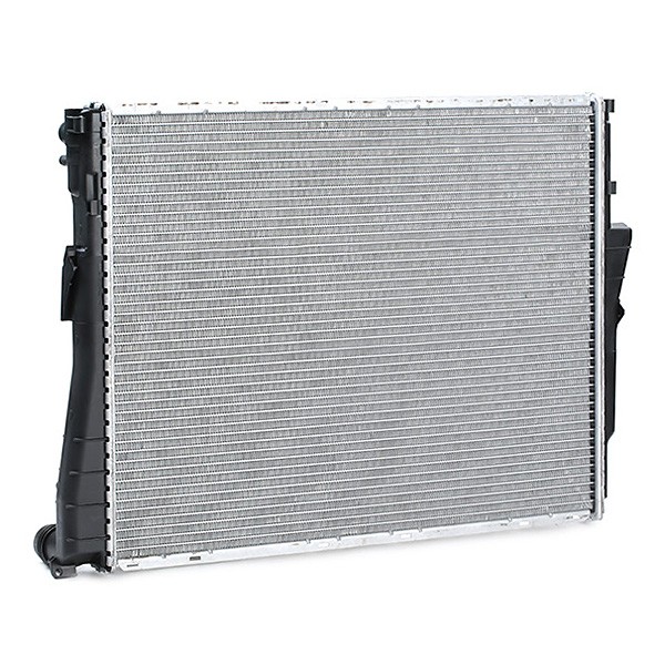 NRF 51580 Engine radiator Aluminium, 580 x 449 x 30 mm, with mounting parts, Brazed cooling fins