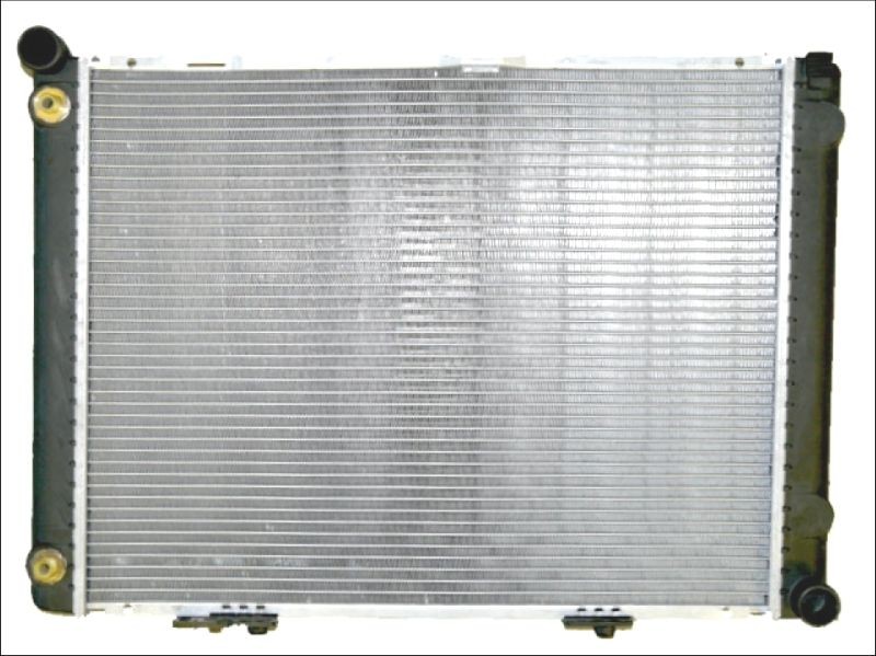 NRF EASY FIT 52023 Engine radiator Aluminium, 573 x 448 x 32 mm, with adapter, Brazed cooling fins