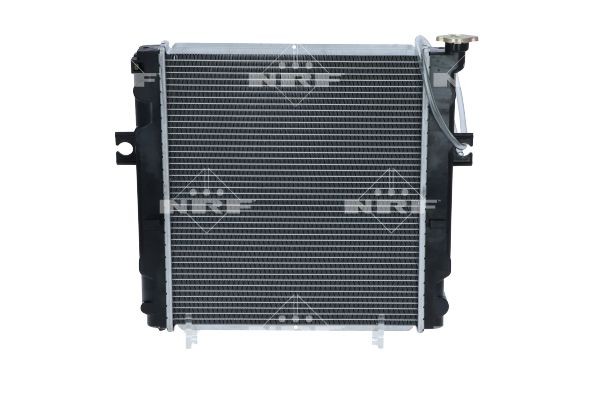 NRF 52132 Engine radiator 480 x 432 x 37 mm, Brazed cooling fins