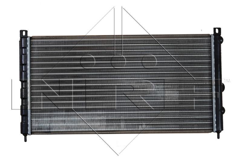 NRF 52143 Engine radiator 740 x 450 x 37 mm, Brazed cooling fins