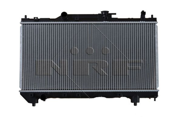 NRF 53266 Engine radiator Aluminium, 658 x 325 x 16 mm, Brazed cooling fins