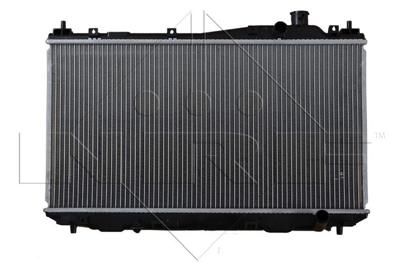 NRF 53440 Engine radiator Aluminium, 658 x 350 x 16 mm, Brazed cooling fins