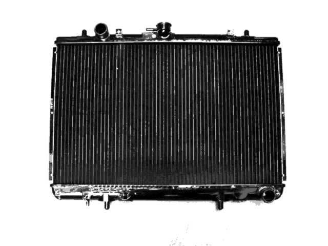 NRF 53524 Engine radiator Aluminium, 598 x 375 x 25 mm, Brazed cooling fins