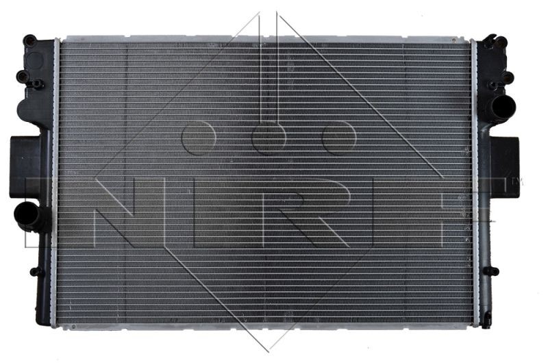 NRF 53614 Engine radiator Aluminium, 649 x 440 x 36 mm, Brazed cooling fins