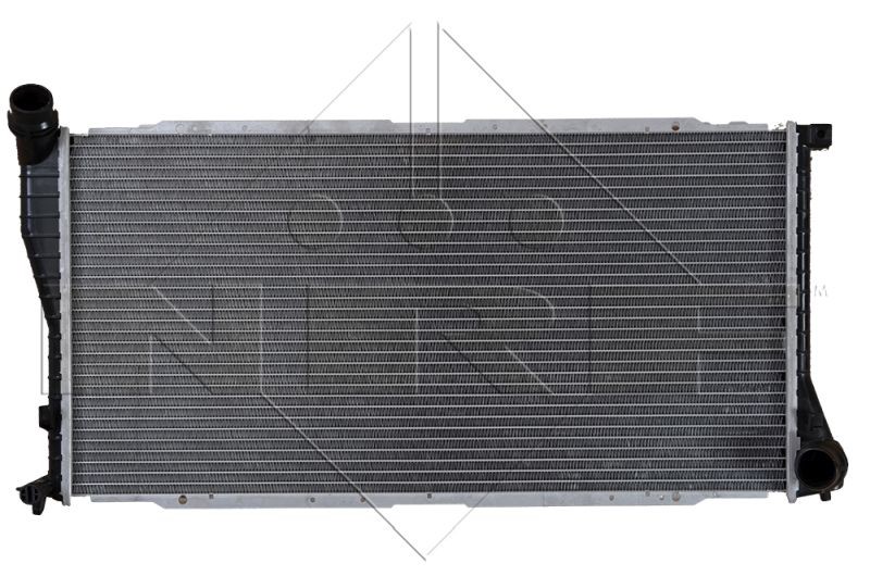 NRF 53723 Engine radiator Aluminium, 650 x 328 x 42 mm, with seal ring, Brazed cooling fins