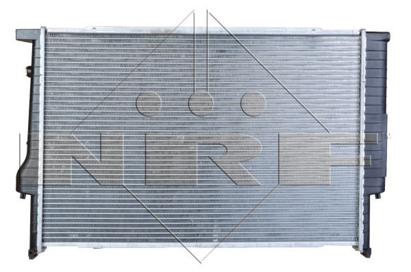 53870 Radiator 53870 NRF Aluminium, 650 x 425 x 42 mm, with piston clip, Brazed cooling fins