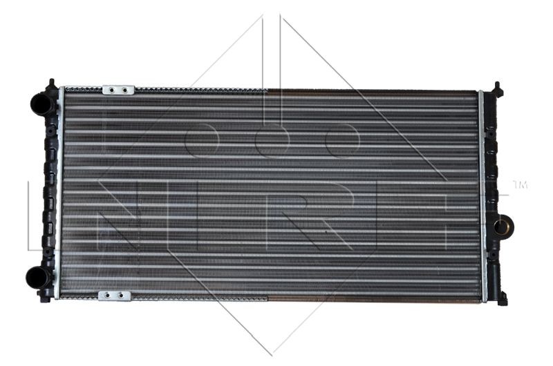 NRF 54687 Engine radiator Aluminium, 630 x 322 x 34 mm, Mechanically jointed cooling fins