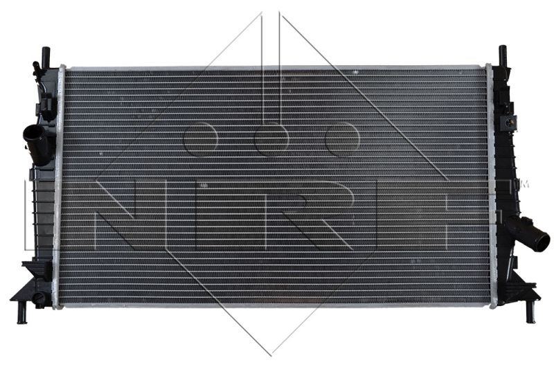 NRF 55327 Radiatore acqua motore con parti annesse, Alette di raffreddamento saldate, Alluminio Ford FOCUS 2018 di qualità originale