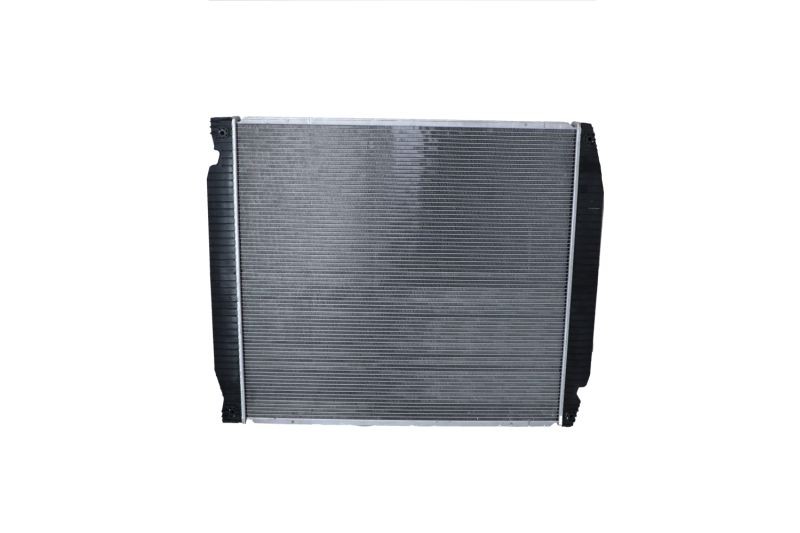 NRF 559567 Engine radiator Aluminium, 800 x 773 x 42 mm, without frame, with mounting parts, Brazed cooling fins