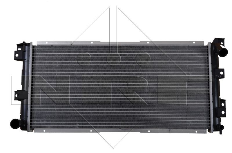 NRF 58061 Engine radiator Aluminium, 665 x 313 x 34 mm, Brazed cooling fins