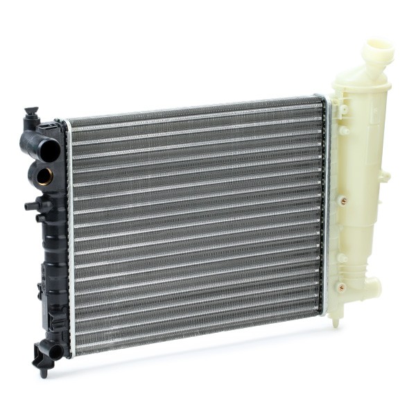 NRF 58067 Engine radiator Aluminium, 390 x 322 x 23 mm, Mechanically jointed cooling fins