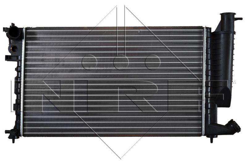 NRF 58183 Engine radiator Aluminium, 610 x 378 x 23 mm, Mechanically jointed cooling fins