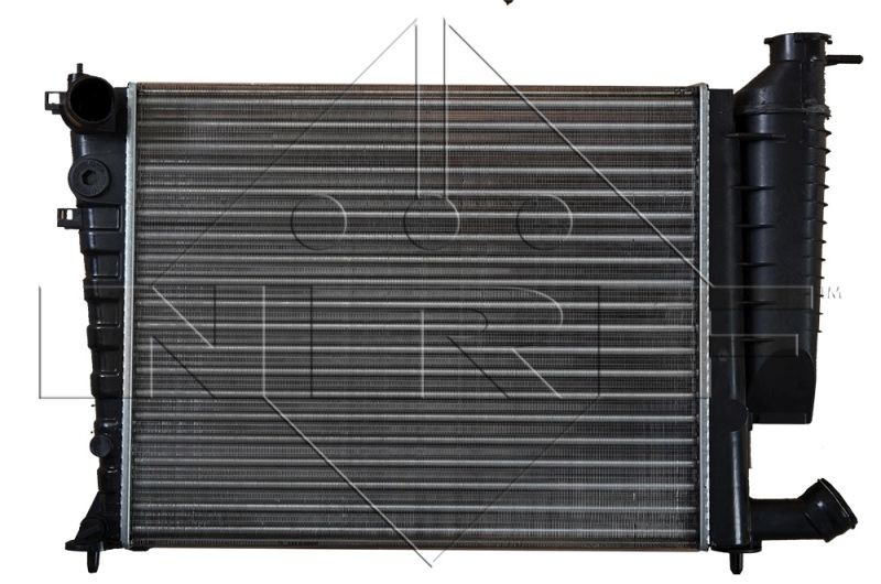 NRF 58184 Engine radiator Aluminium, 460 x 378 x 23 mm, Mechanically jointed cooling fins