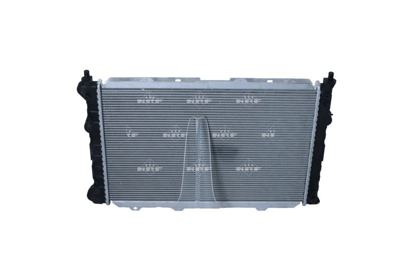 NRF 58202 Engine radiator Aluminium, 580 x 387 x 24 mm, with mounting parts, Brazed cooling fins