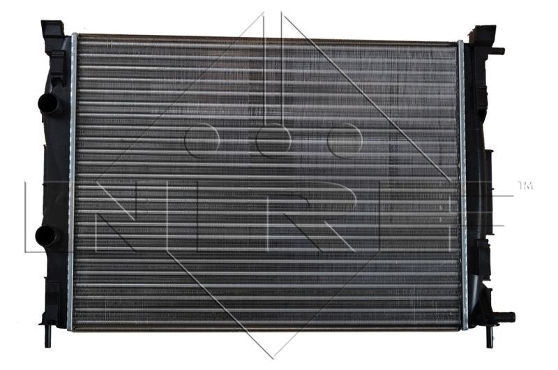 NRF 58327 Engine radiator Aluminium, 590 x 452 x 34 mm, Mechanically jointed cooling fins