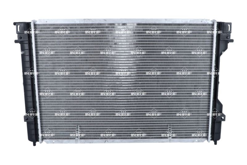 58350 Radiator 58350 NRF Aluminium, 614 x 418 x 42 mm, with seal ring, Brazed cooling fins