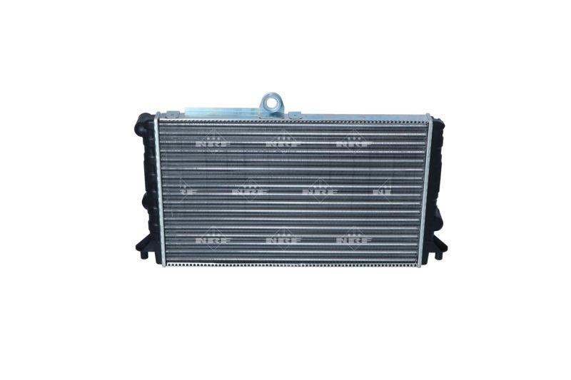NRF 58809 Engine radiator Aluminium, 520 x 322 x 34 mm, Mechanically jointed cooling fins