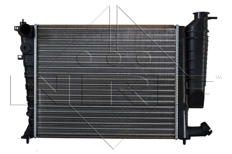 NRF 58823 Engine radiator Aluminium, 460 x 378 x 23 mm, Mechanically jointed cooling fins