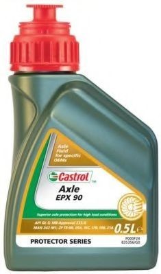 CASTROL Axle, EPX SAE 90, Capacity: 0,5l MB 235.0, ZF TE-ML 05A, ZF TE-ML 21A, MAN 342 Typ M1, ZF TE-ML 16C, ZF TE-ML 17B, ZF TE-ML 19B Transmission oil 21718 buy