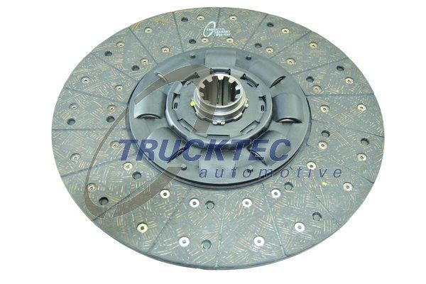 TRUCKTEC AUTOMOTIVE 01.23.123 Kupplungsscheibe für MAN TGX LKW in Original Qualität