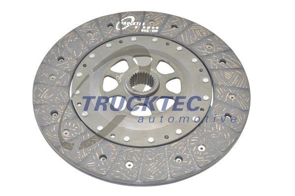 Great value for money - TRUCKTEC AUTOMOTIVE Clutch Disc 02.23.112