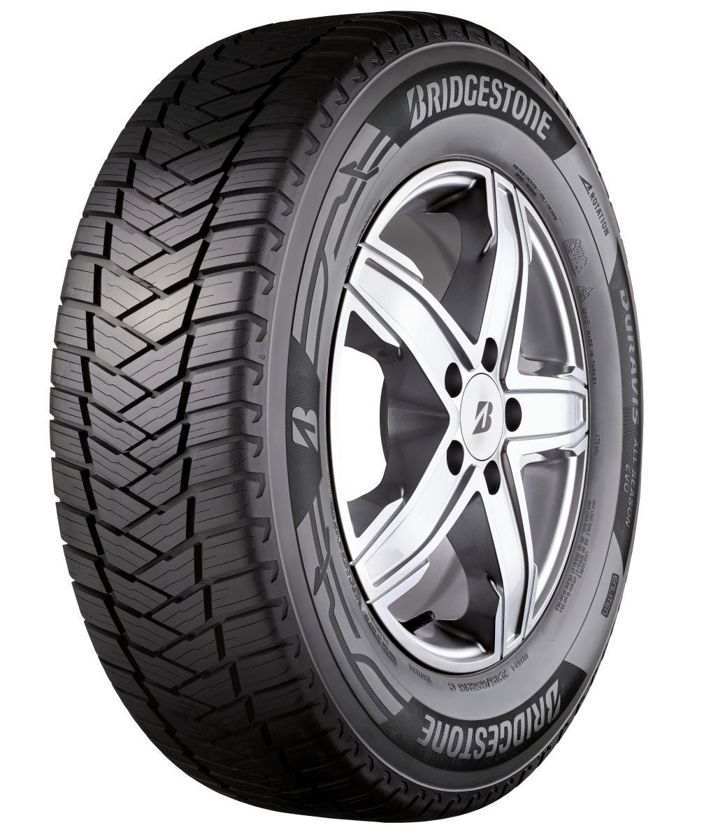 Thumbnail - Bridgestone Duravis All-Season Evo 215/65 R15 104/102T PKW Ganzjahresreifen Reifen 22953