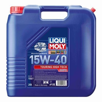 Buy Car oil LIQUI MOLY diesel 1061 Touring High Tech, SHPD 15W-40, 20l